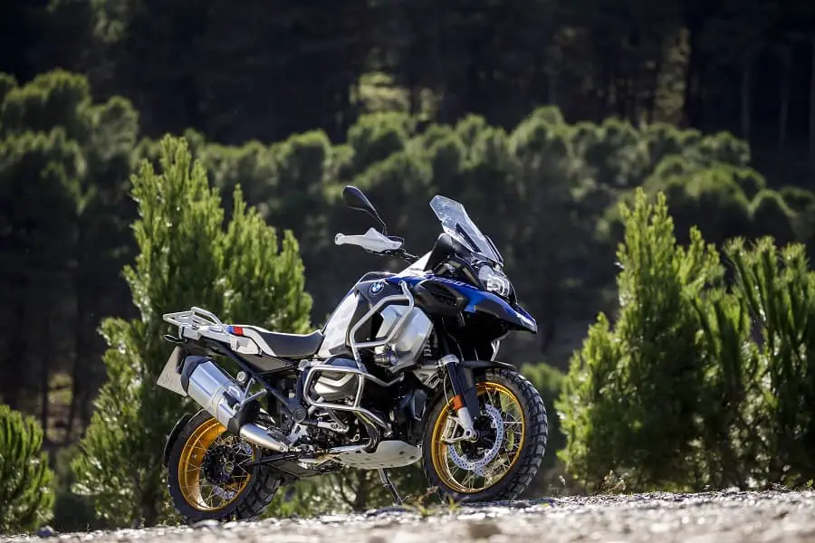 BMW R 1250 GS Adventure has a very tall seat height
