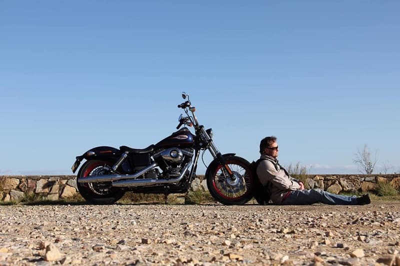 Harley Davidson Dyna Wide Glide roadtrip