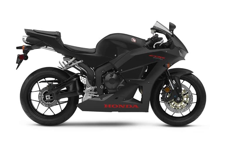 Honda CBR600RR Matte Black Metallic